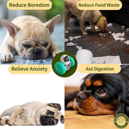 Dog Treat Toy For Small Dogs Food Dispenser Toy Interactive Dog Toy Cat Slow Feeder Toy Treat Dispenser For Dog IQ Training Durable And Suitable For Dogs And Cats