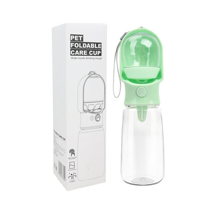 Pet Supplies Dog Drinking Water Bottle Grain Storage Tank Portable Portable Cup