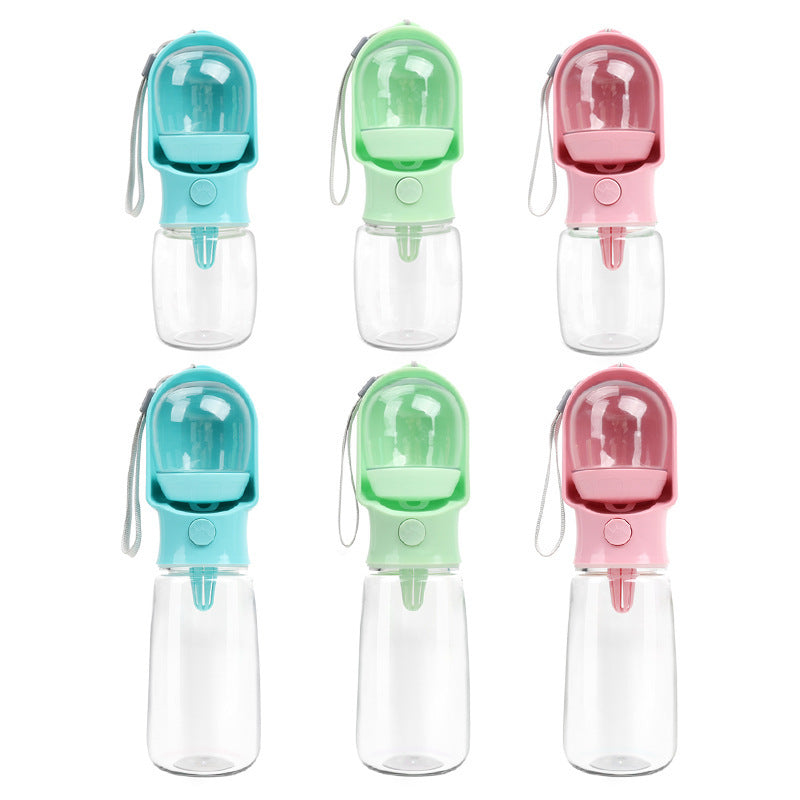 Pet Supplies Dog Drinking Water Bottle Grain Storage Tank Portable Portable Cup