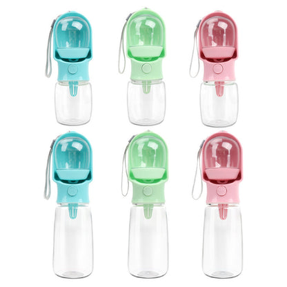 Pet Supplies Dog Drinking Water Bottle Grain Storage Tank Portable Portable Cup