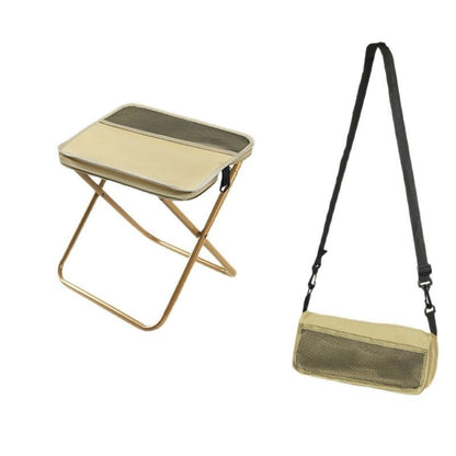 Outdoor Backpack Handbag Folding Chair Leisure Portable Pocket