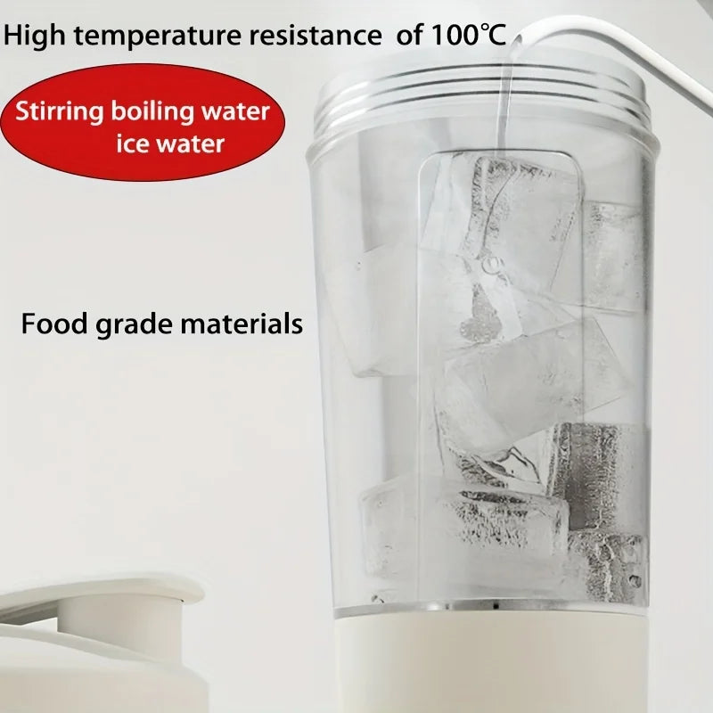 Electric Blender Cup Portable Blender Cup Milk Powder Protein Powder Blender Automatic Shaker Cup Home Travel Outdoor Sports Gym