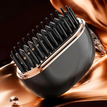 Portable anion Hair Straightening Comb Wireless Charging Hairdressing Tool No Damage Hair Styling Comb Hair Styling Tool