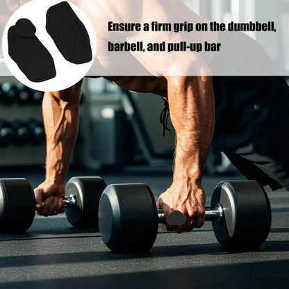 Hand Grips For Weight Lifting Anti-Slip Gym Grip Pads Weight Lifting Gloves Dumbbell Training Equipment Ergonomic Pull Up