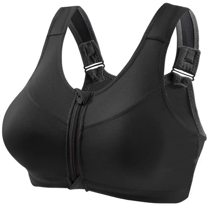 Yoga Fitness Sports Bra, Deep U Shaped Chest, Back Support Sports Shock Absorbing Bra, Breathable and Quick Drying Women's Bra