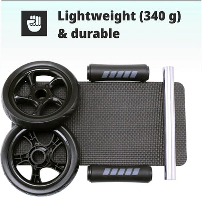 Ab Roller for Abdominal Exercise Machine, Abs Workout Equipment, Core Strengthening Trainer Fitness Belly Training, Entrainement