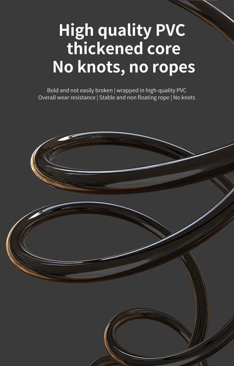 New Rechargeable USB Electronic Technology Jump Rope Wire Rope Adjustable Jump Rope Trainer Digital Wireless Calorie Counter