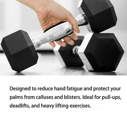 Hand Grips For Weight Lifting Anti-Slip Gym Grip Pads Weight Lifting Gloves Dumbbell Training Equipment Ergonomic Pull Up