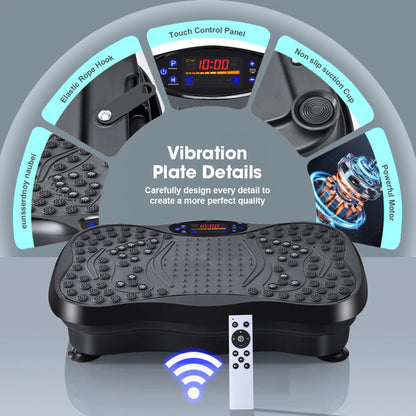 Fat Shaking Machine Bluetooth Vibration Plate Exercise Machine Vibration Plate for Weight Loss Whole Body Vibration Machine