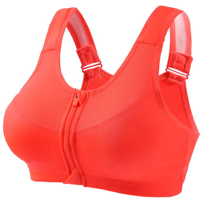 Yoga Fitness Sports Bra, Deep U Shaped Chest, Back Support Sports Shock Absorbing Bra, Breathable and Quick Drying Women's Bra