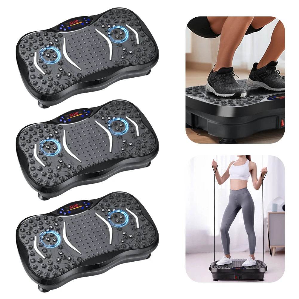 Fat Shaking Machine Bluetooth Vibration Plate Exercise Machine Vibration Plate for Weight Loss Whole Body Vibration Machine