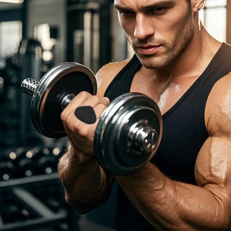 Hand Grips For Weight Lifting Anti-Slip Gym Grip Pads Weight Lifting Gloves Dumbbell Training Equipment Ergonomic Pull Up