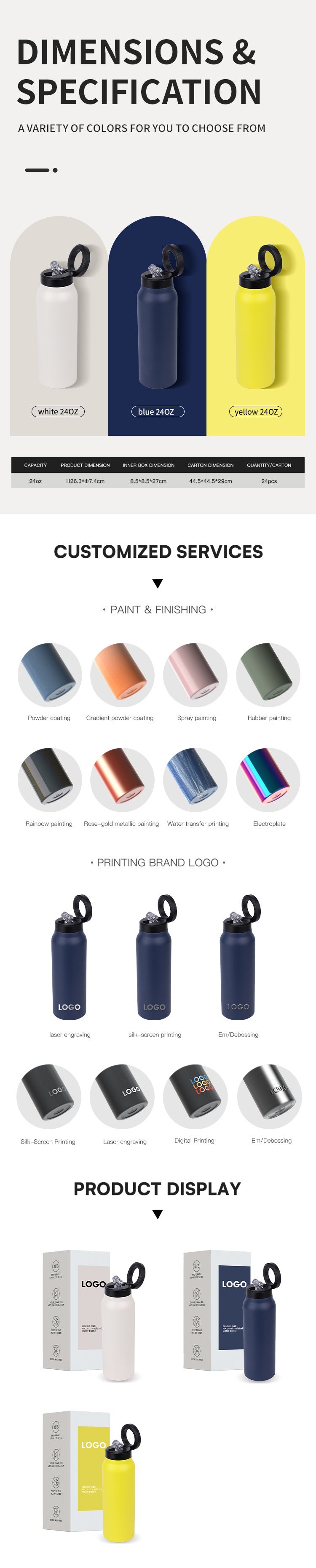 304 Stainless Steel Vacuum Cup Creative Magnetic Water Cup