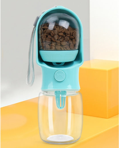 Pet Supplies Dog Drinking Water Bottle Grain Storage Tank Portable Portable Cup